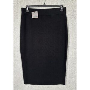 Kimi + Kai Women's Black Stretch Pencil Skirt XL  New With Tag's.